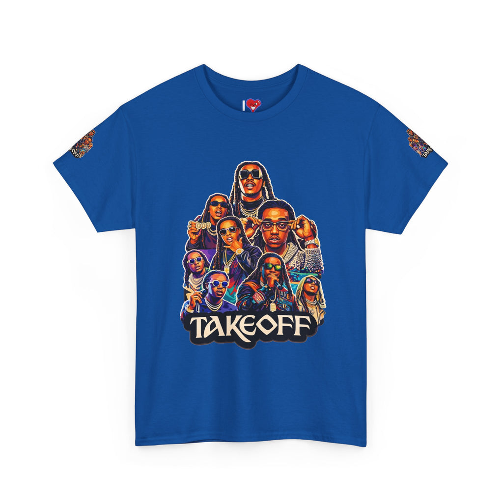 Takeoff Collage Tee | Hip Hop Artist Graphic T-Shirt