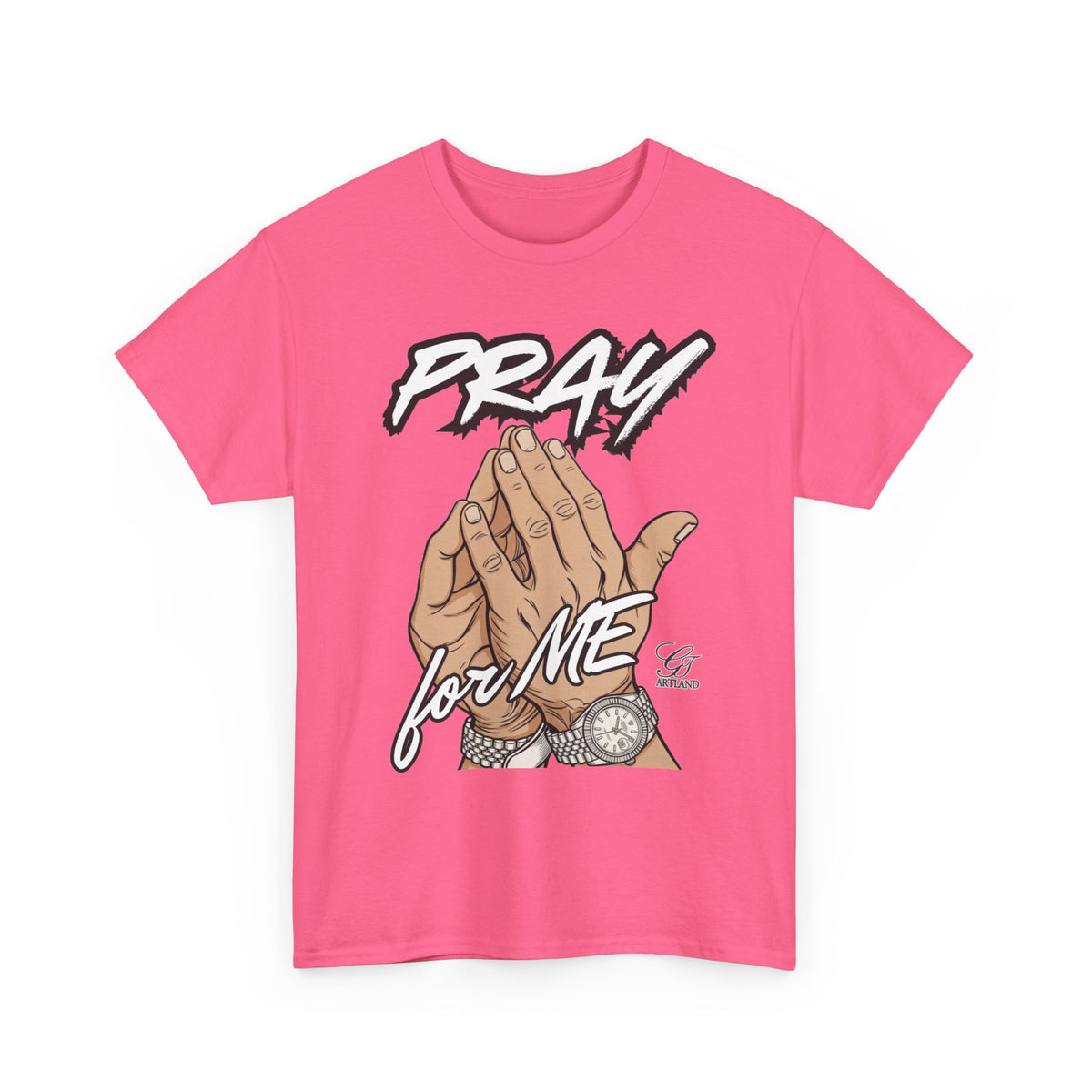 Pray For Me Urban Designer Swag T Shirt by GT Artland