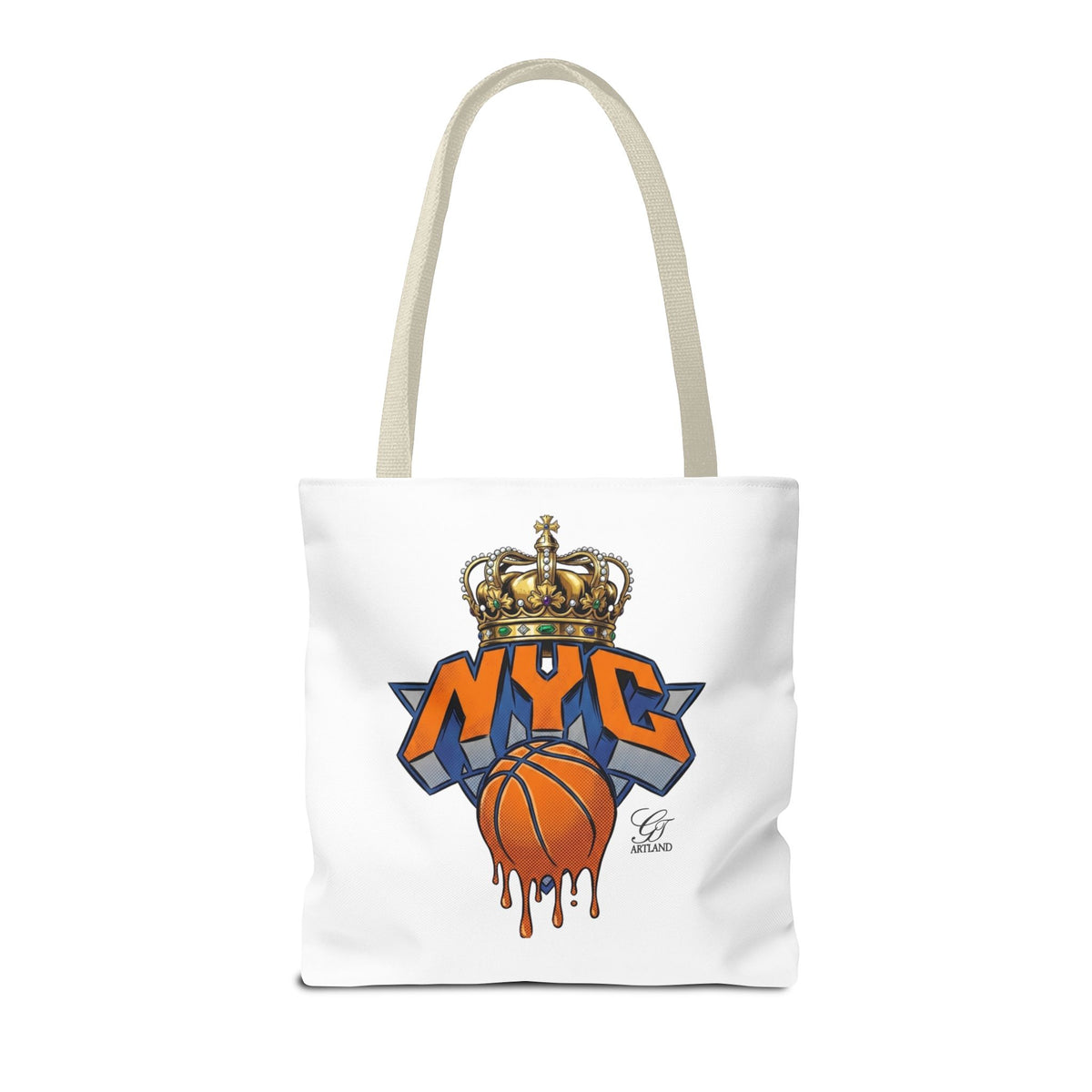 NYC Crown Basketball tote bag | Streetwear City Sports design