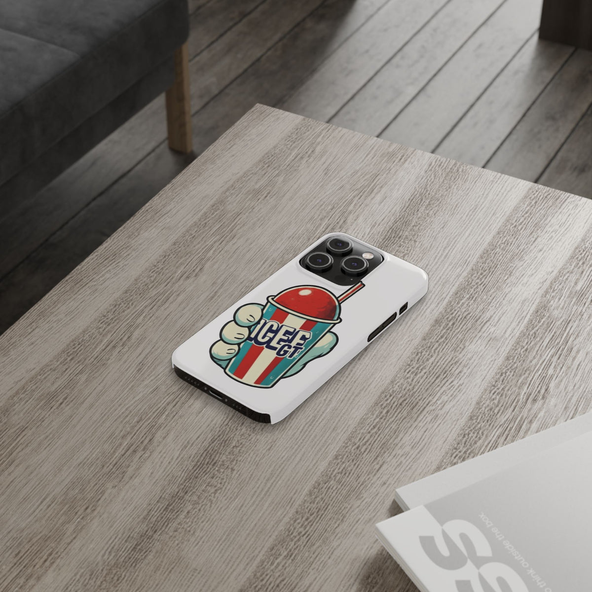 ICEE Slush Cup Slim Phone Case | Red White Blue Slushie
