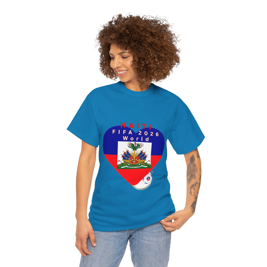 Heart of The Haitian Flag Tee
