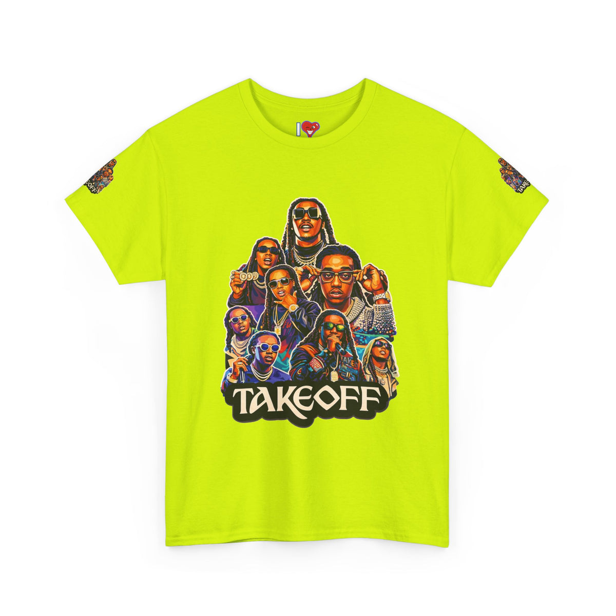 Takeoff Collage Tee | Hip Hop Artist Graphic T-Shirt