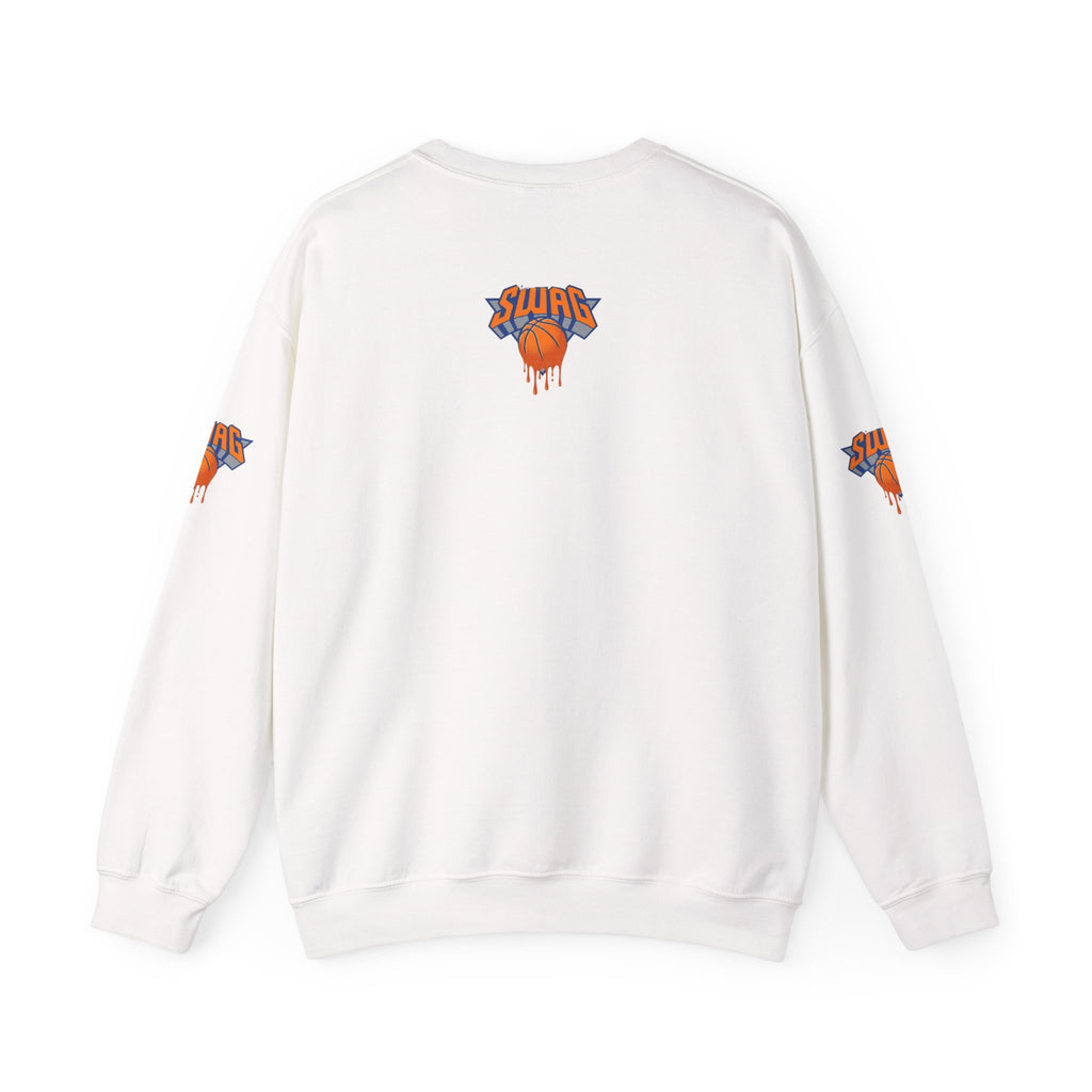 Swag Dripping Basketball Sweatshirt | Streetwear Hoop Graphic by GT Artland