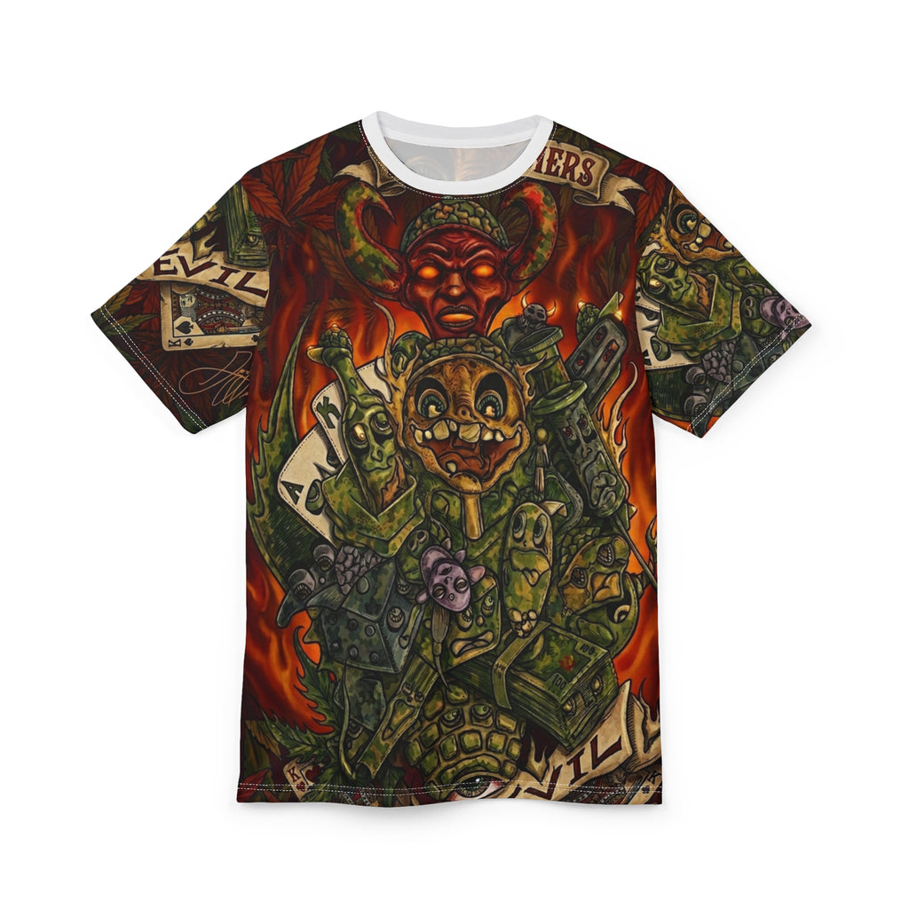 Devil Playground Designer Luxury "EVIL" Tee  by GT Artland