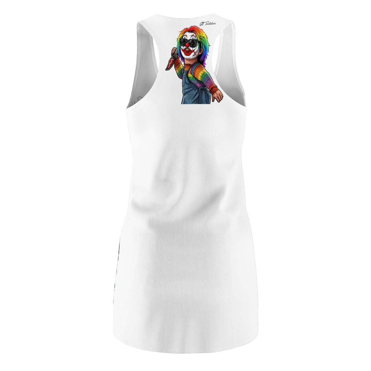 Rainbow Slasher Racerback Dress GT soldier Edition by GT Artland