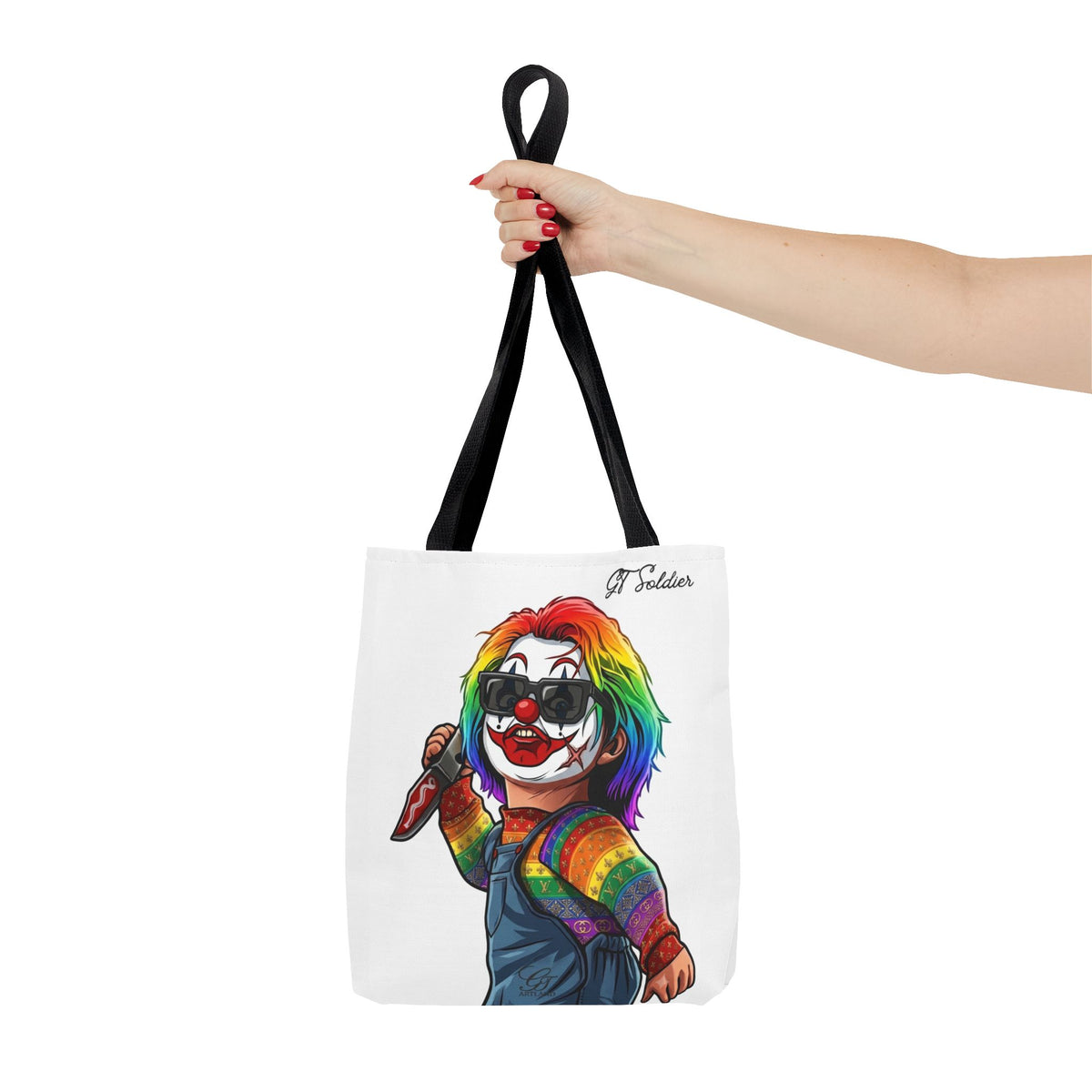 Rainbow Slasher Tote Bag GT soldier Edition by GT Artland