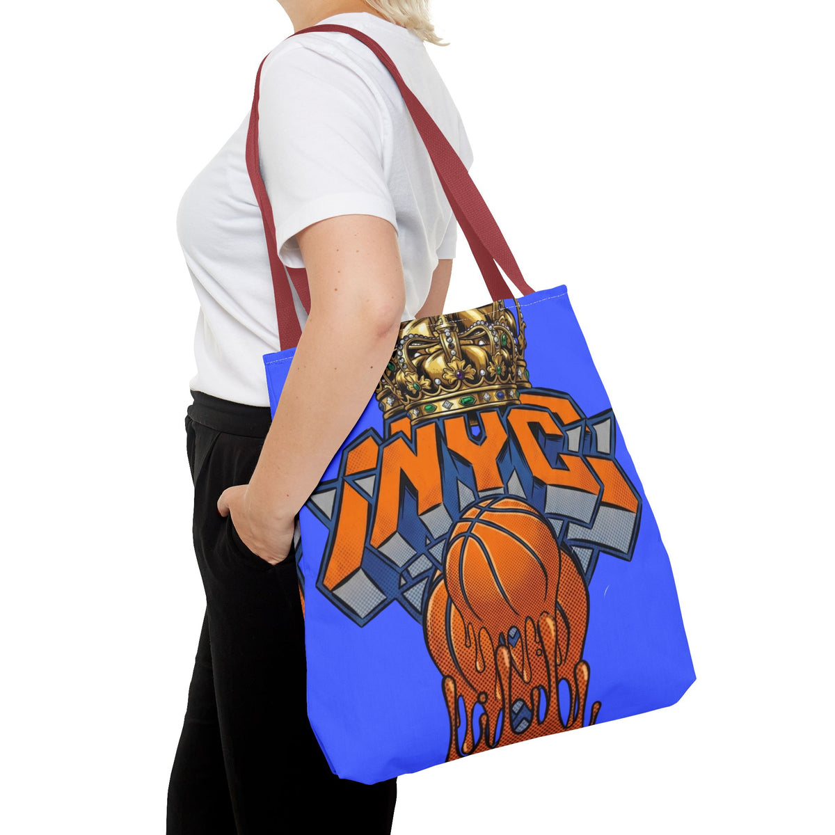 NYC Basketball Crown Tote by GT Artland