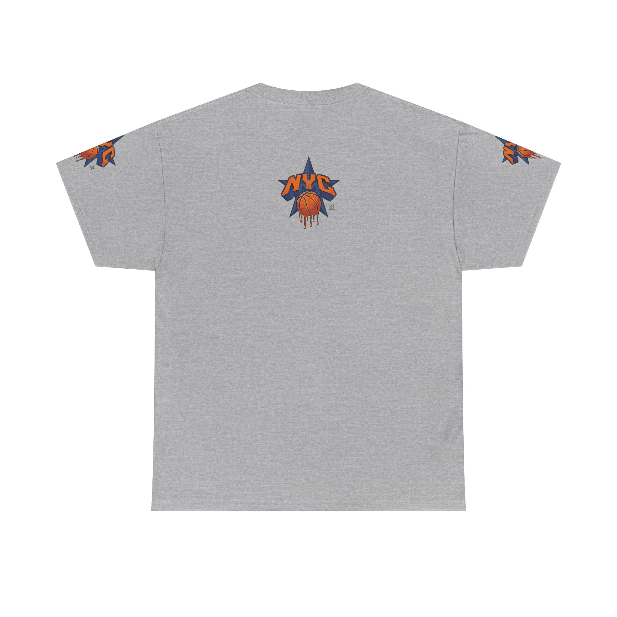 NYC Dripping Basketball Star Tee | Sports City Graphic Shirt by GT Artland