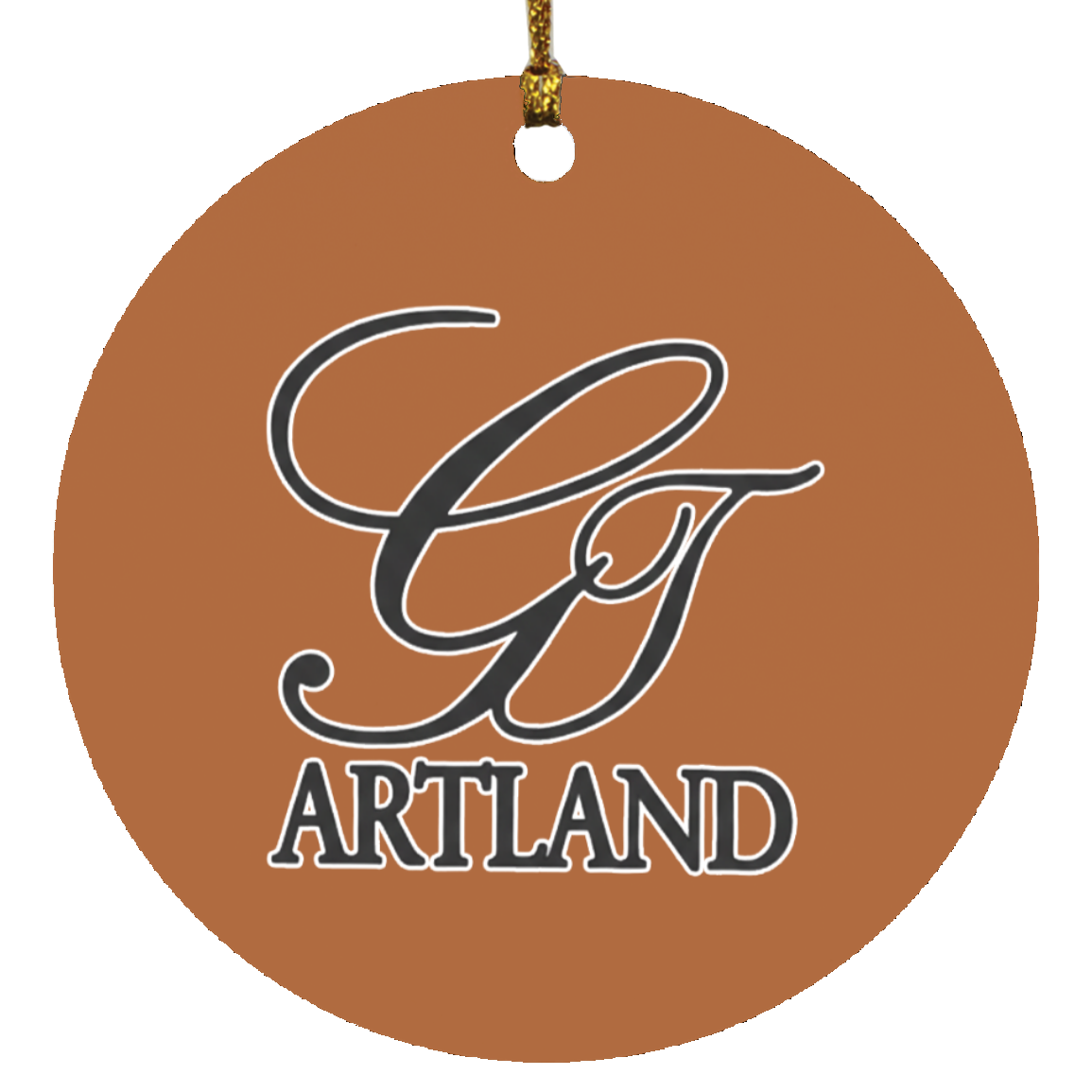 GT ARTLAND Forever SUBORNC Circle Ornament by GT Artland