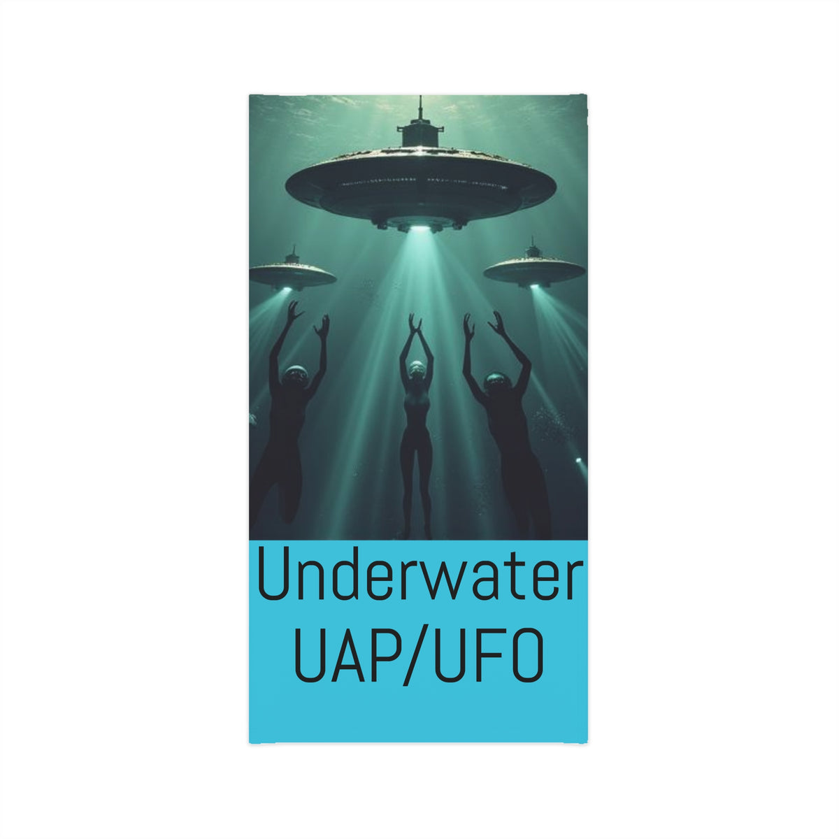 Underwater Alien Neck Gaiter - Face Covering