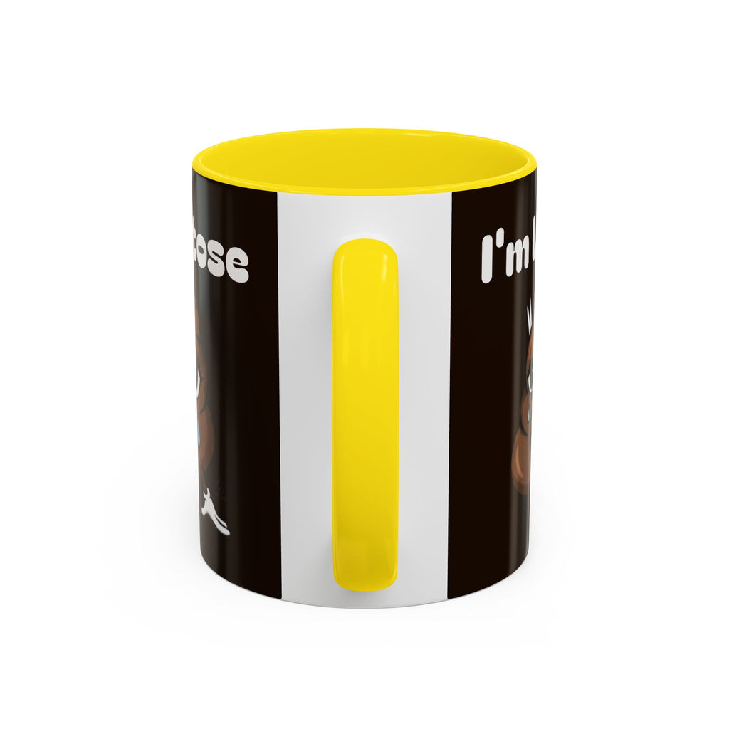 Coffee Mug — “I’m Lactose” Funny Poop Emoji Coffee Mug (11/15 oz) by GT Artland
