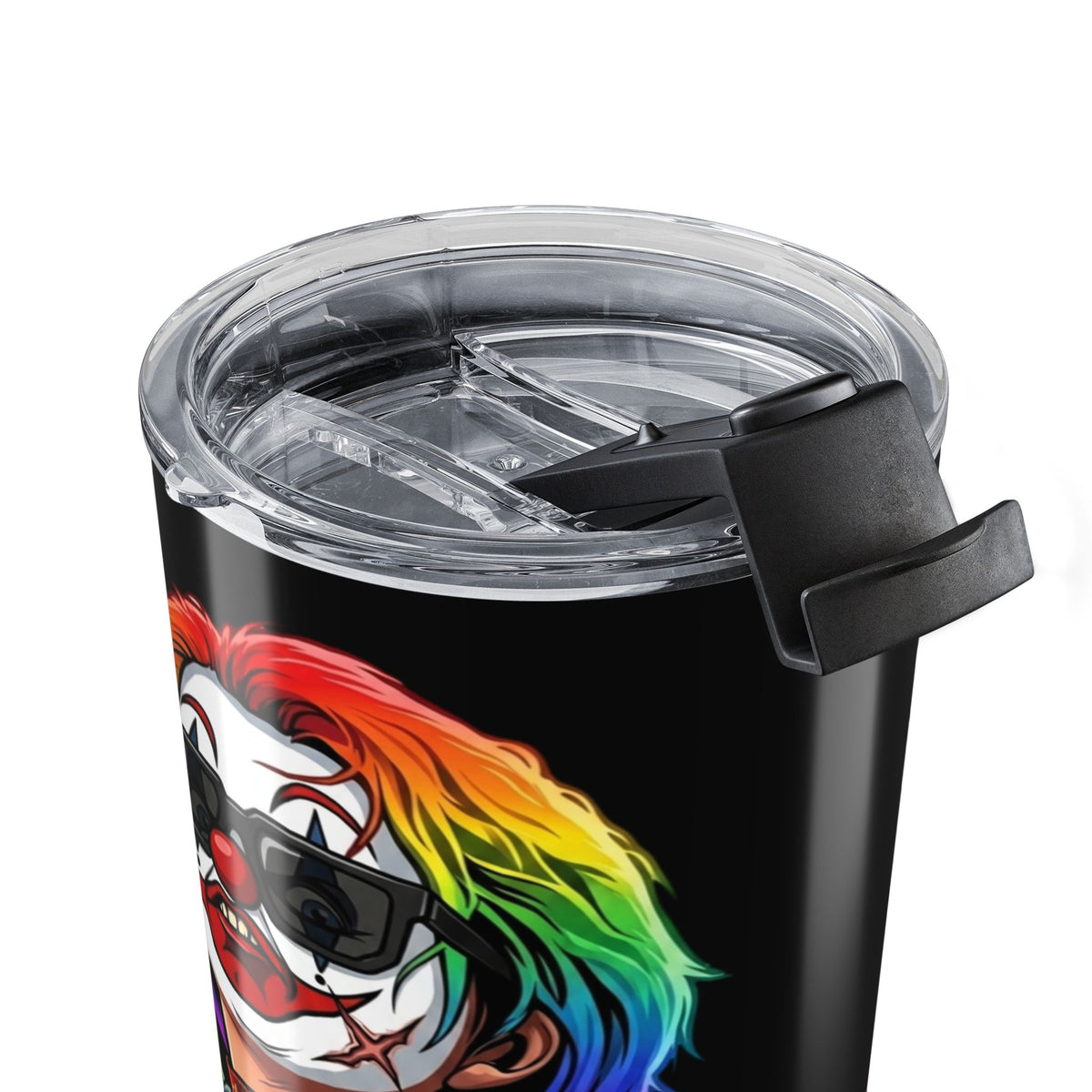 Rainbow Psycho Slasher Halloween Dark Horror 20oz Tumbler by GT Artland