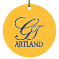GT ARTLAND Forever SUBORNC Circle Ornament by GT Artland