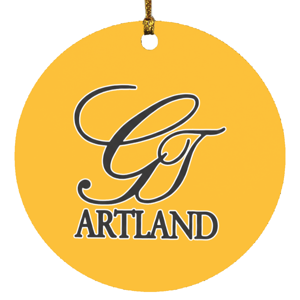 GT ARTLAND Forever SUBORNC Circle Ornament by GT Artland