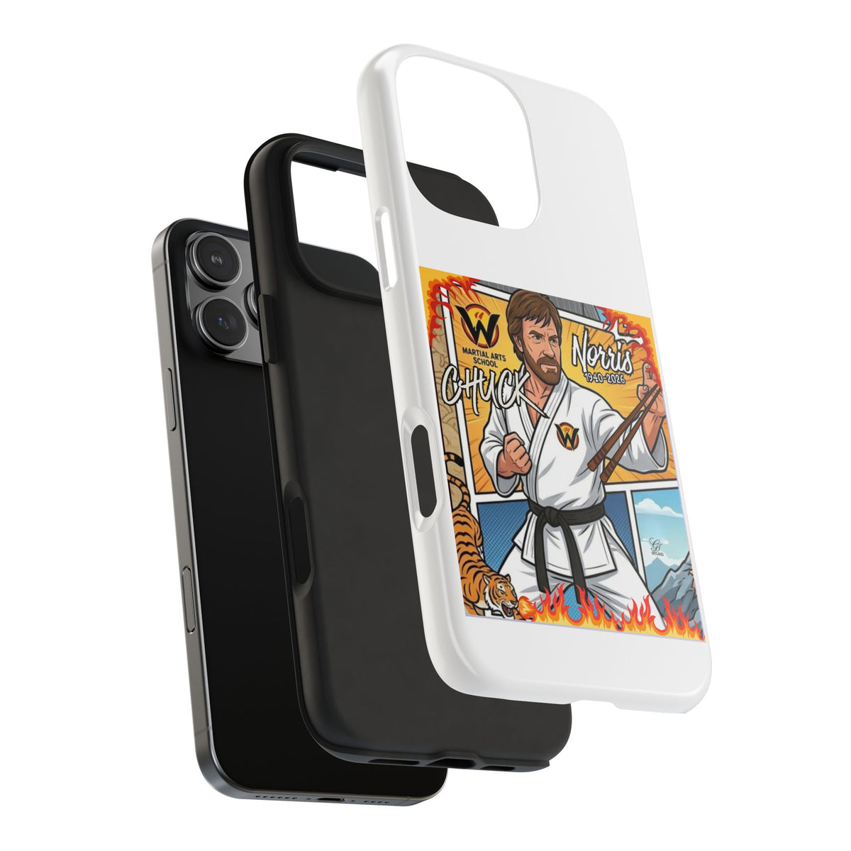 Chuck Norris Karate Tough Phone Case