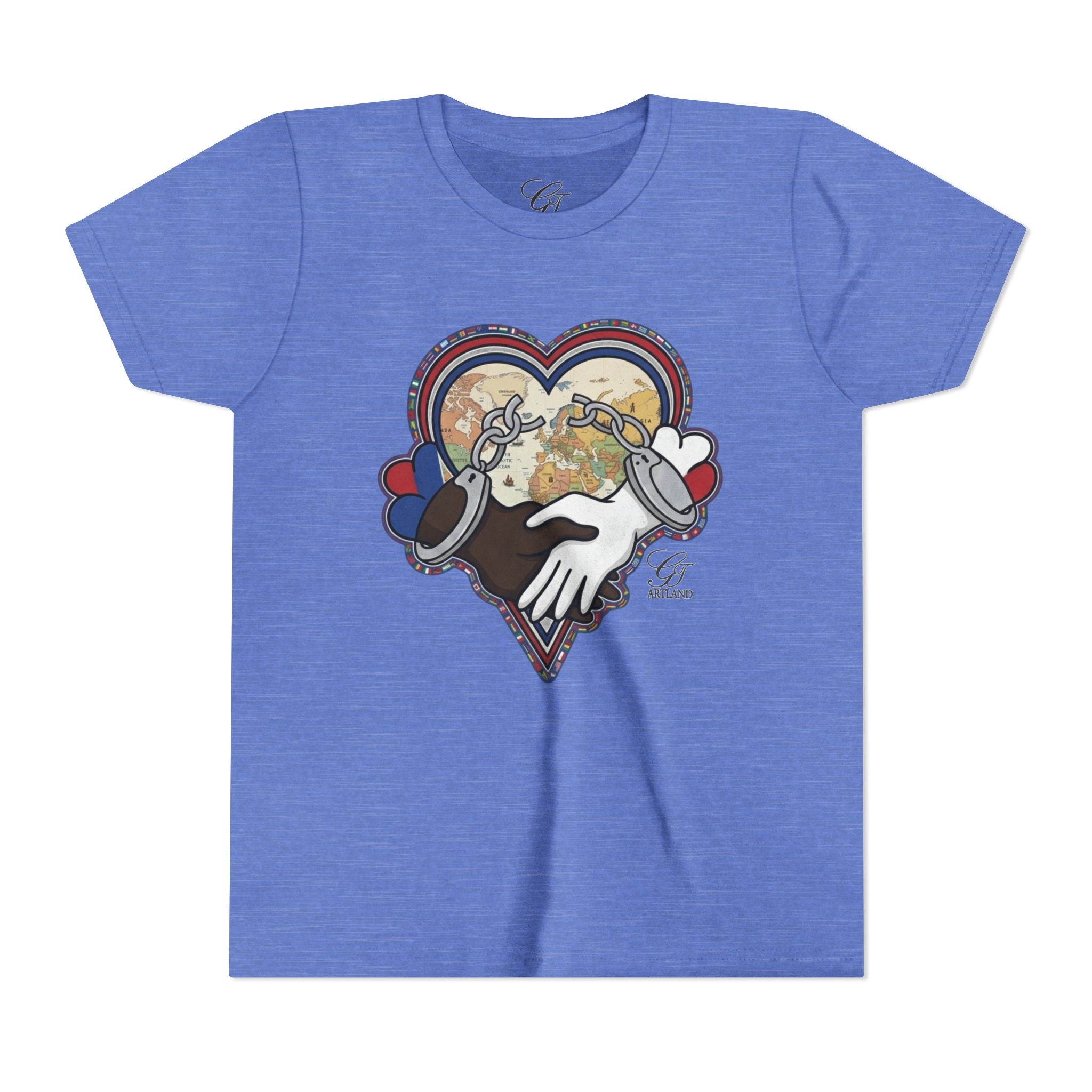 Heart Hands Graphic Tee | Youth Short Sleeve Tee by GT Artland