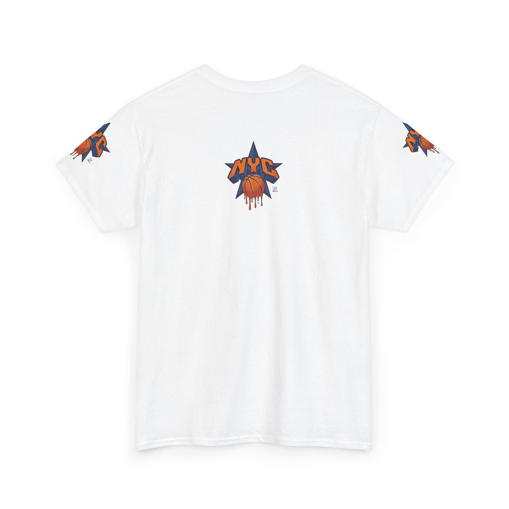 NYC Dripping Basketball Star Tee | Sports City Graphic Shirt by GT Artland