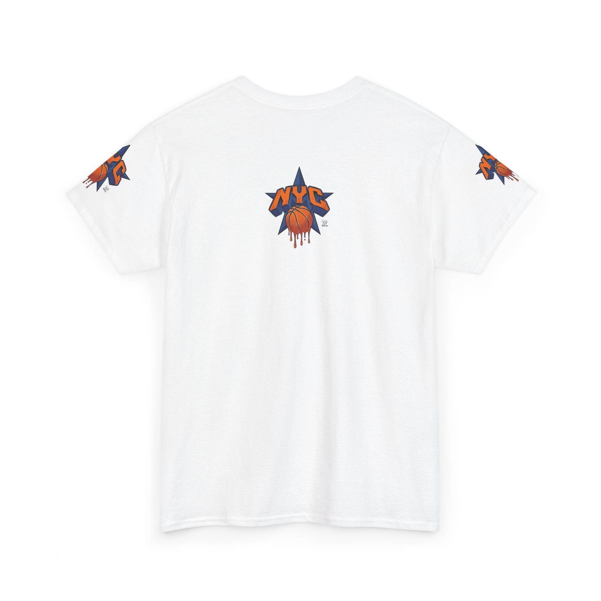 NYC Dripping Basketball Star Tee | Sports City Graphic Shirt by GT Artland