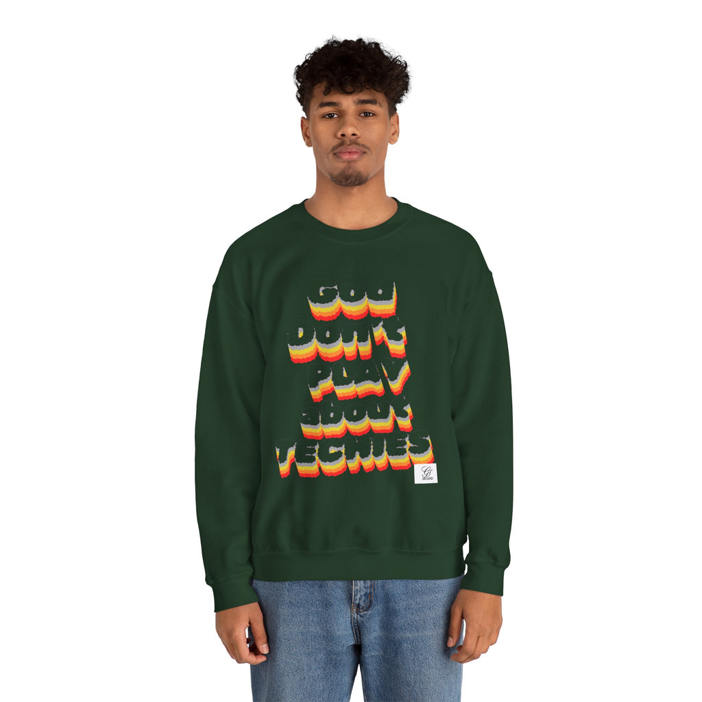 God Don't Play About Techies Unisex Crewneck Sweatshirt