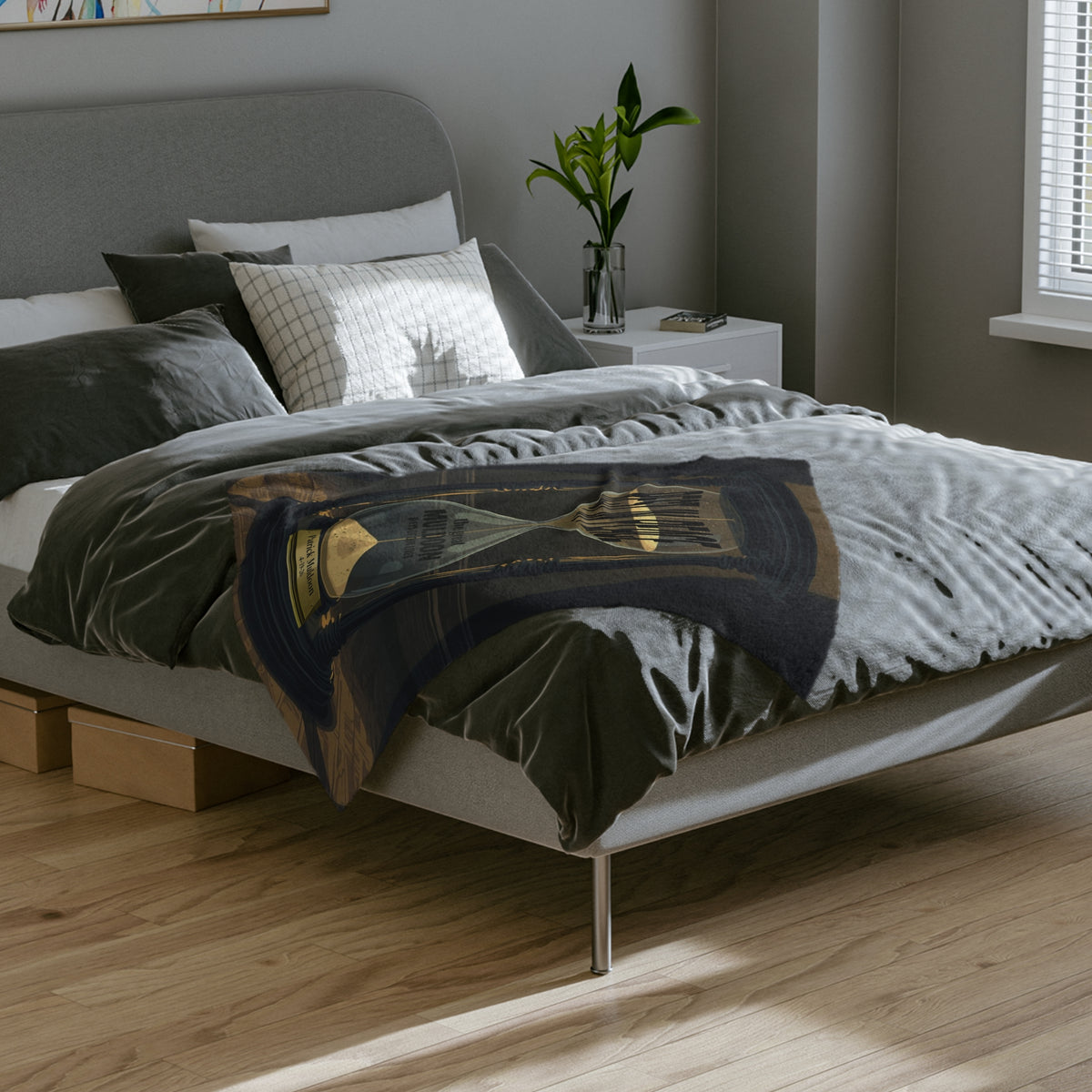 Patrick Muldoon Hourglass Velveteen Blanket Souvenir