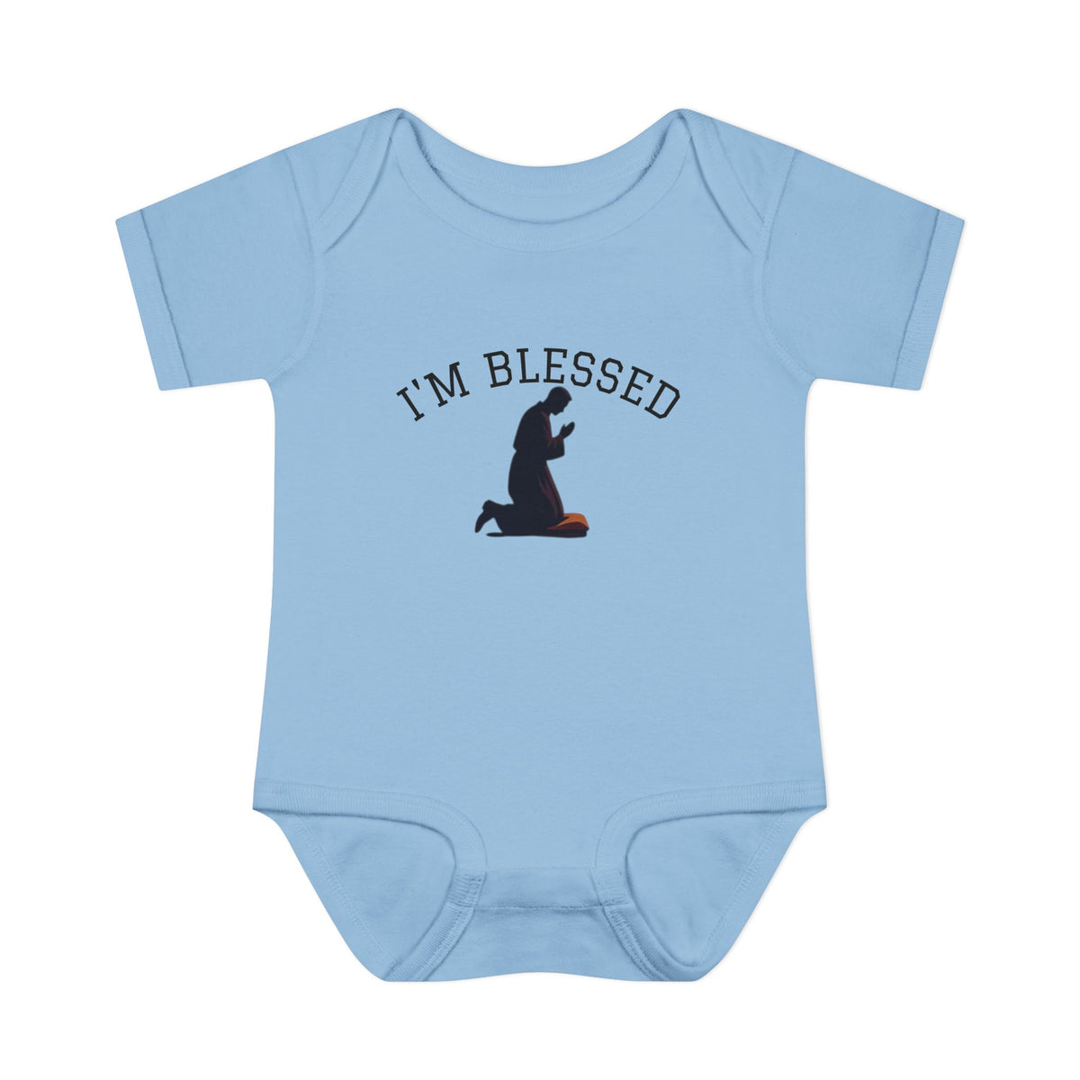 Praying Silhouette Infant Bodysuit | Baby Onesie