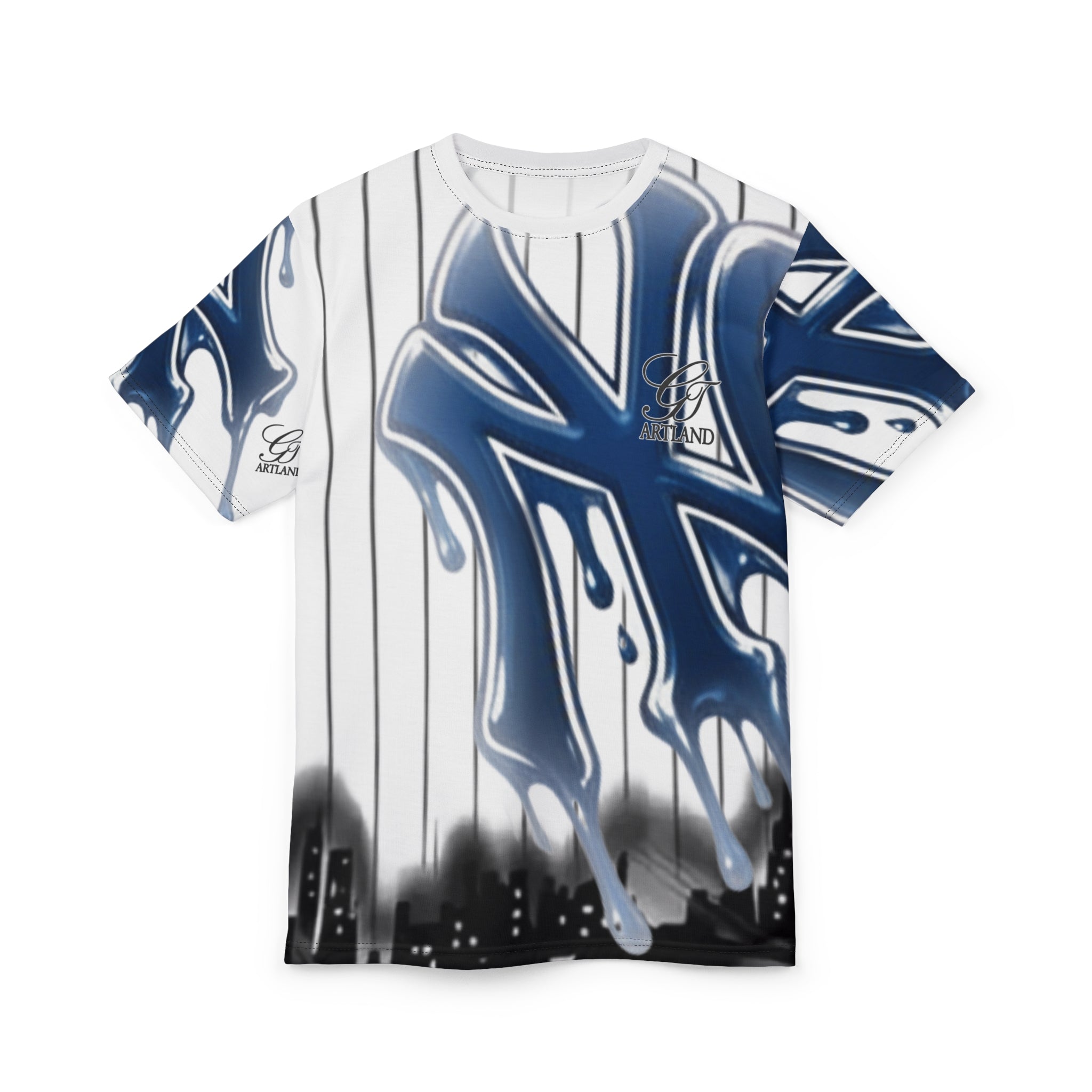 Dripping NY Graffiti Tee | All-Over Print by GT Artland