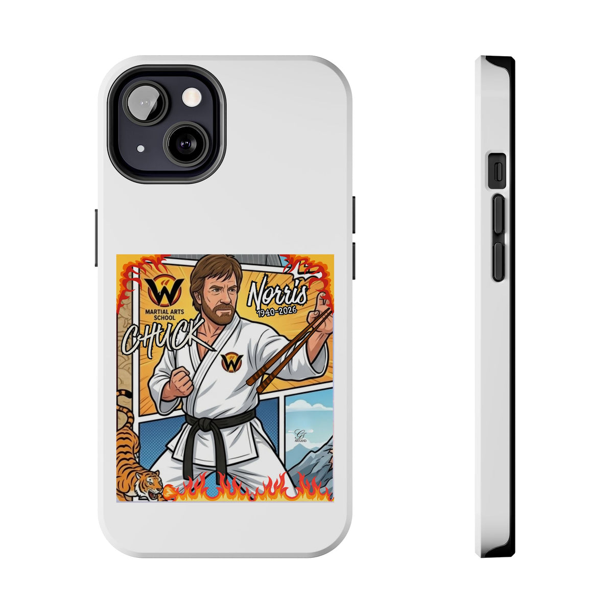 Chuck Norris Karate Tough Phone Case