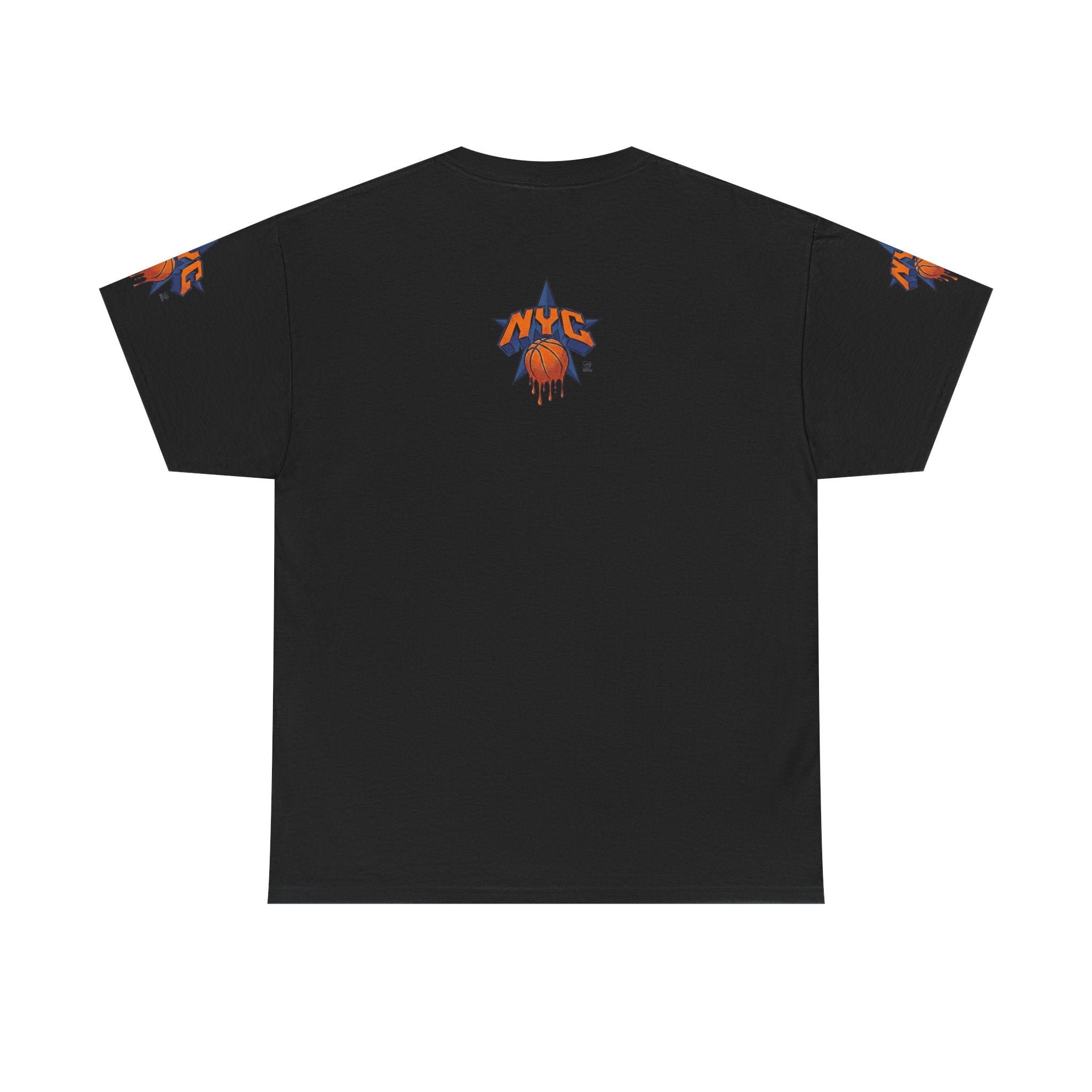 NYC Dripping Basketball Star Tee | Sports City Graphic Shirt by GT Artland