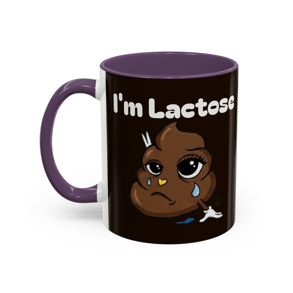 Coffee Mug — “I’m Lactose” Funny Poop Emoji Coffee Mug (11/15 oz) by GT Artland