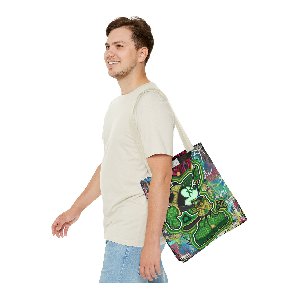 Shamrock Mouse Tote Bag
