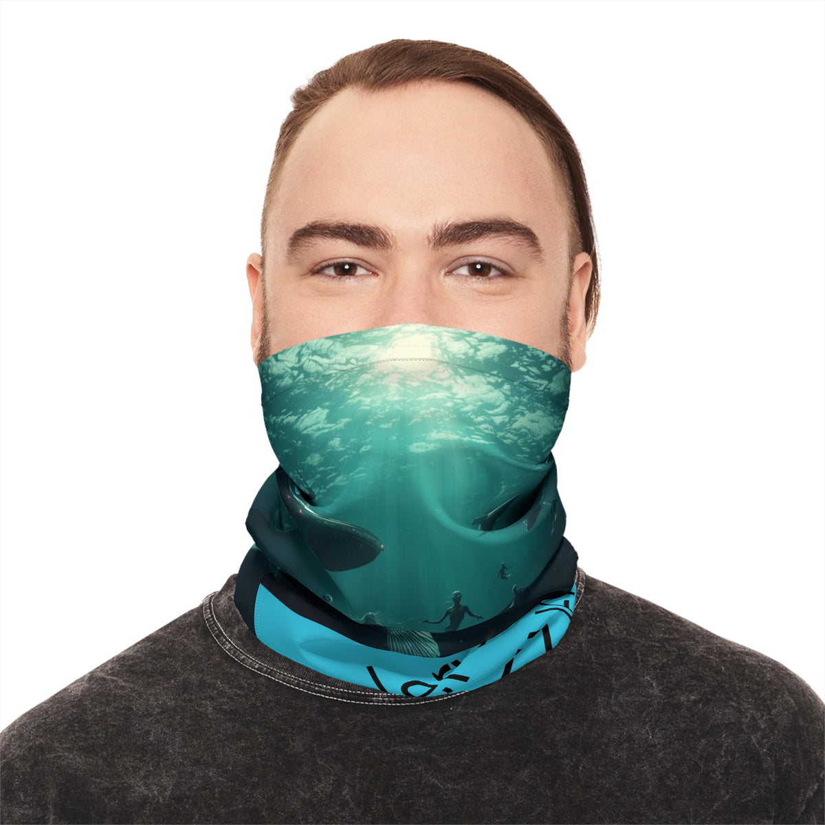 Ocean Submarine Scene Neck Gaiter - Face Covering
