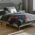 "Magnetic" Redheaded Lady Velveteen Microfiber Blanket | Throw