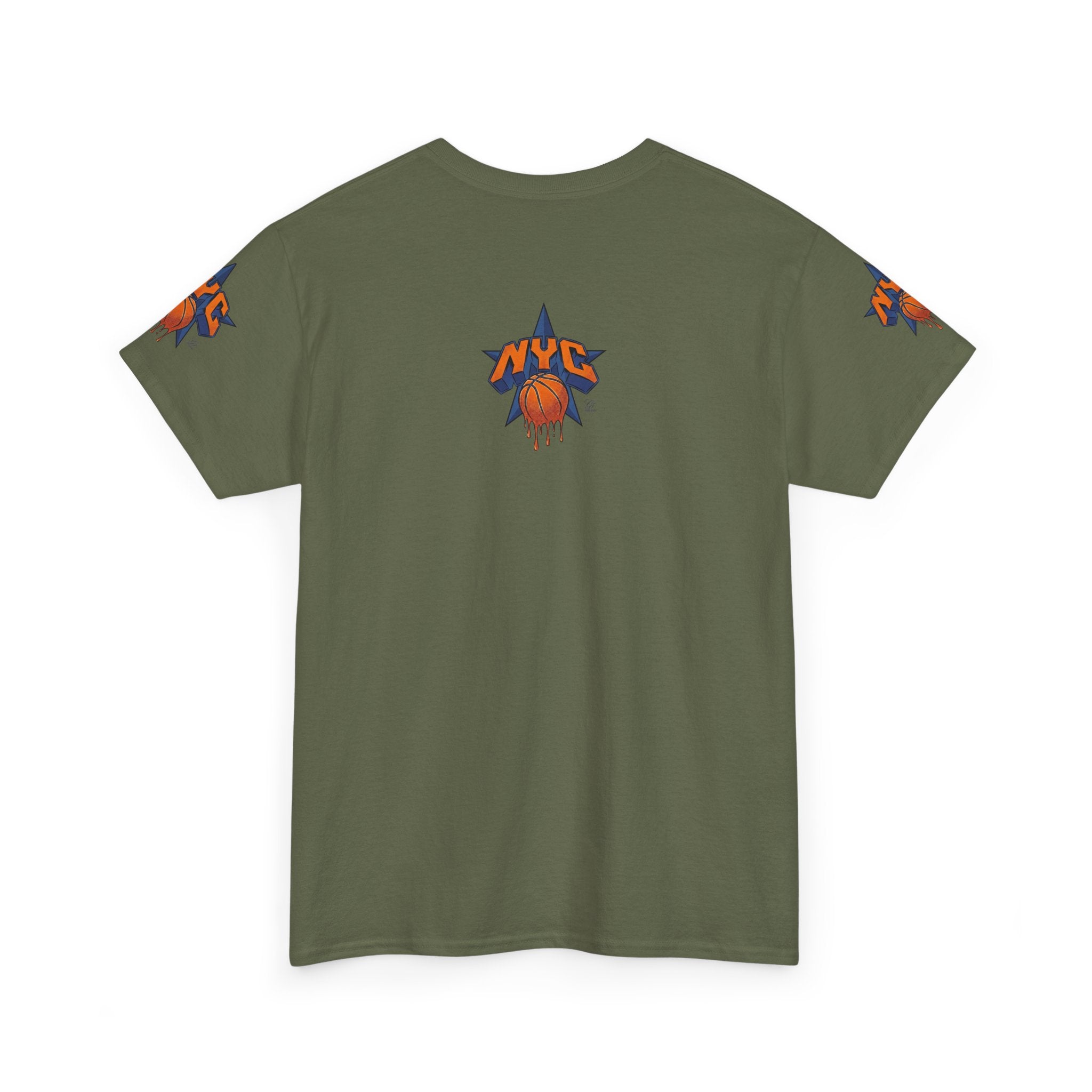 NYC Dripping Basketball Star Tee | Sports City Graphic Shirt by GT Artland