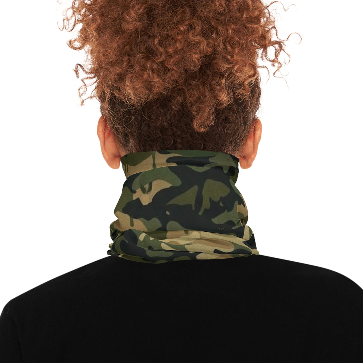 Camo Military Drip Neck Gaiter — Midweight Camouflage Face Mask & Neck Warmer by GT Artland