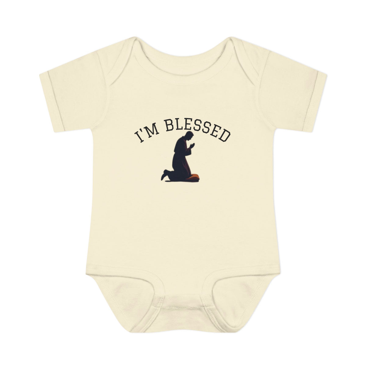 Praying Silhouette Infant Bodysuit | Baby Onesie