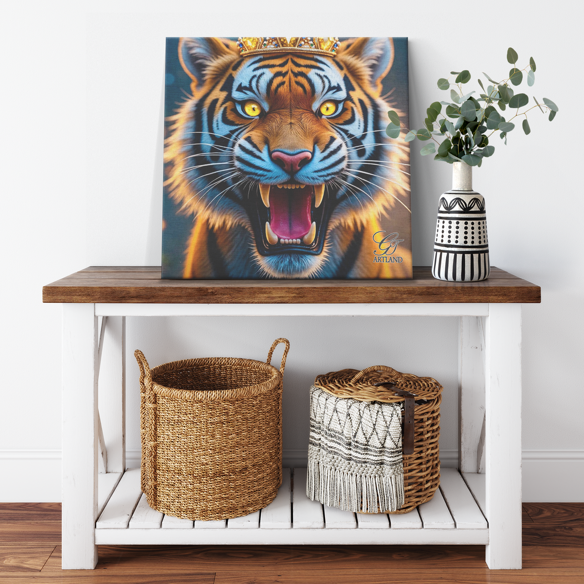 King Tiger GT Canvas Wrap by GT Artland