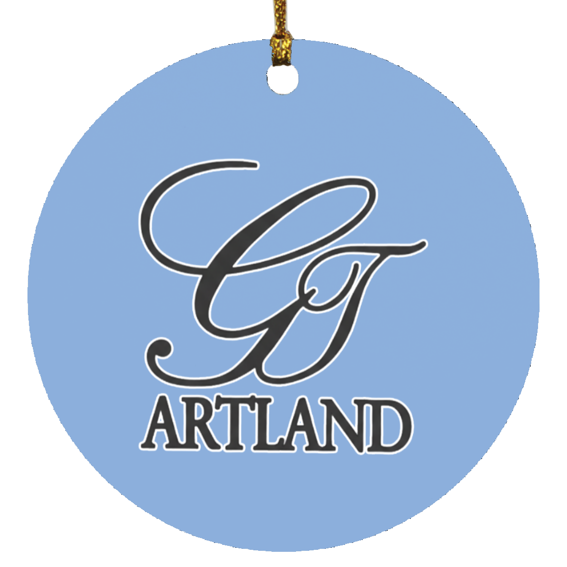 GT ARTLAND Forever SUBORNC Circle Ornament by GT Artland