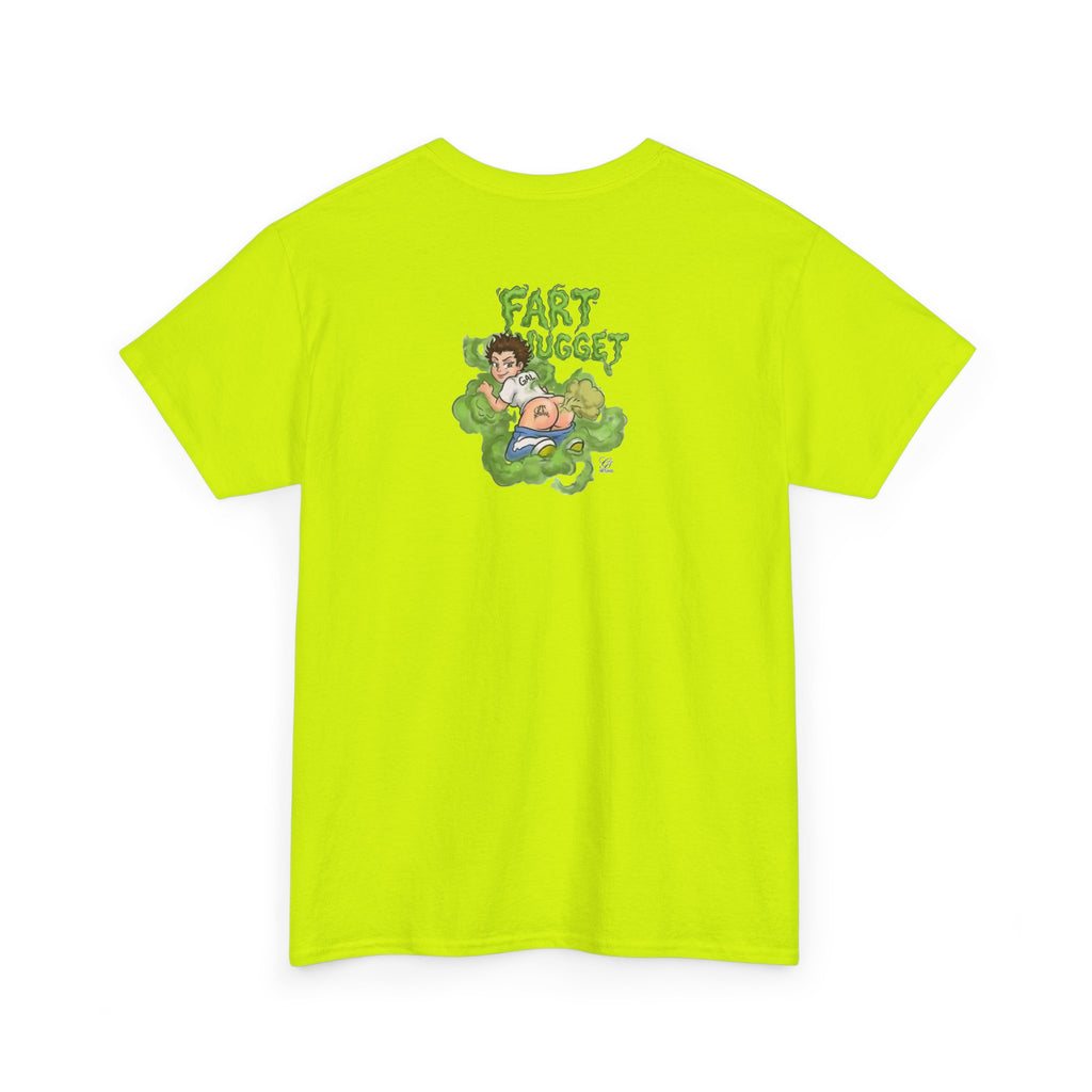 Fart Nugget graphic tee | Funny cartoon kid fart illustration T-Shirt