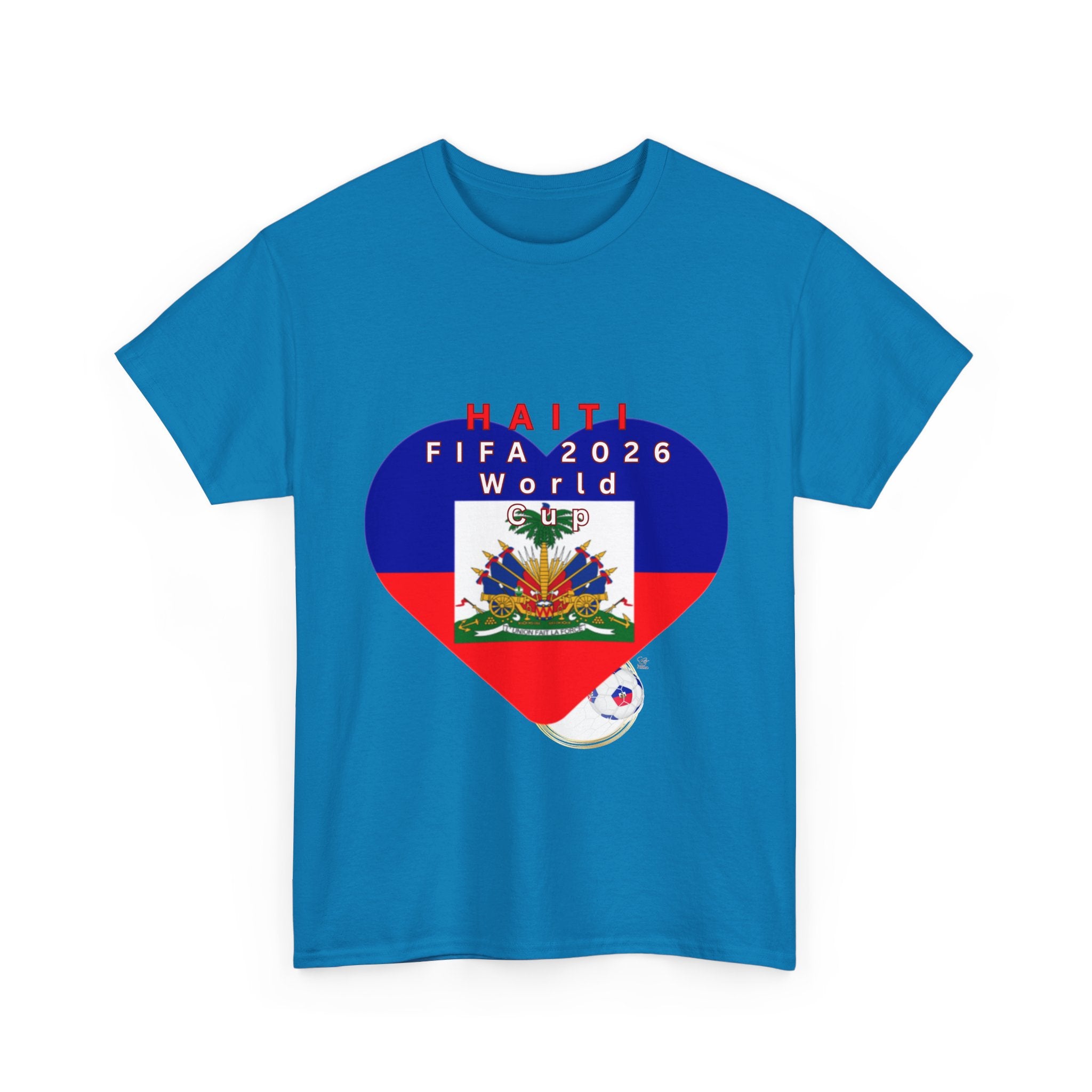 Heart of The Haitian Flag Tee