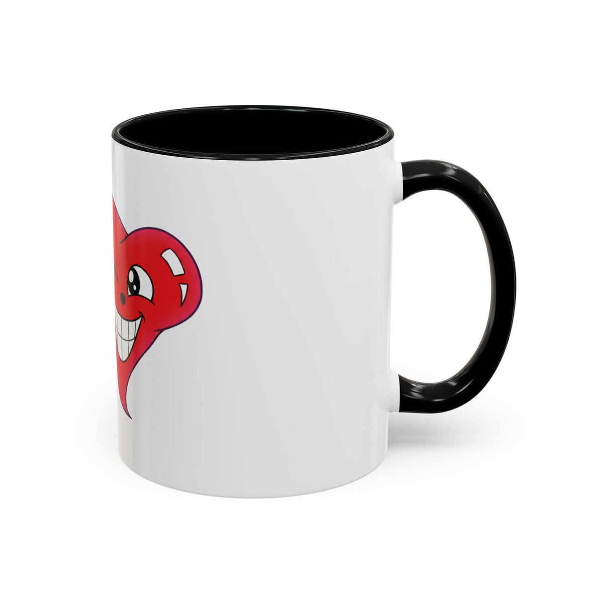 Winking Heart Graphic Mug | Accent Coffee Mug 11oz 15oz