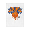 Dripping Basketball SWAG Blanket | Velveteen Microfiber Blanket by GT Artland