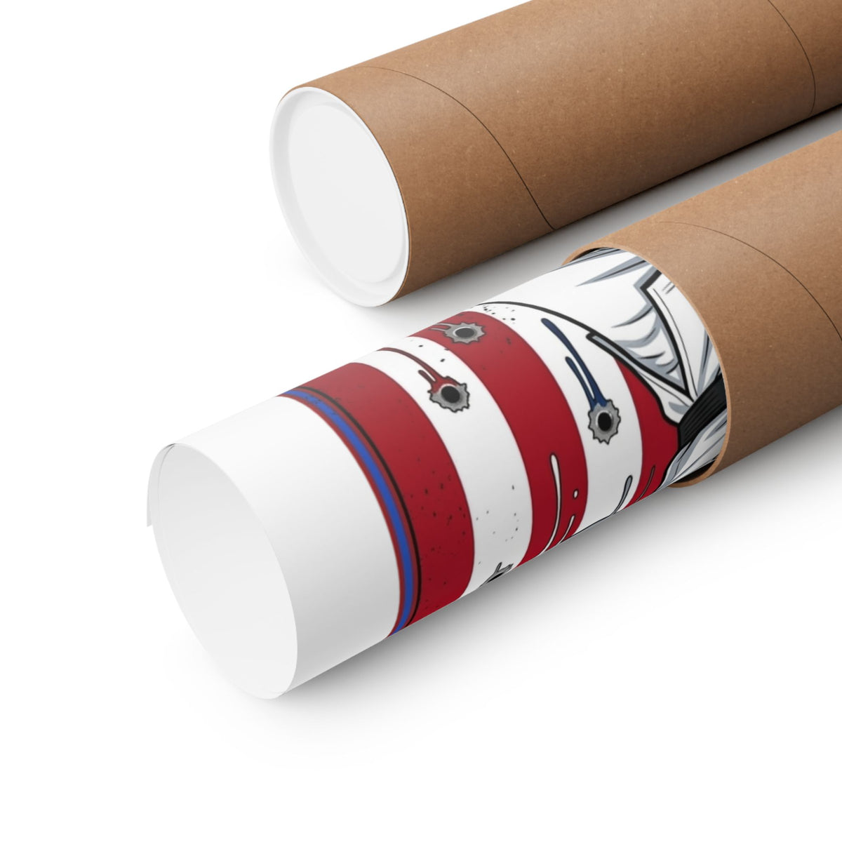 American Flag Karate Chuck Norris Master Poster | Dragon Martial Arts Matte Vertical Print by GT Artland