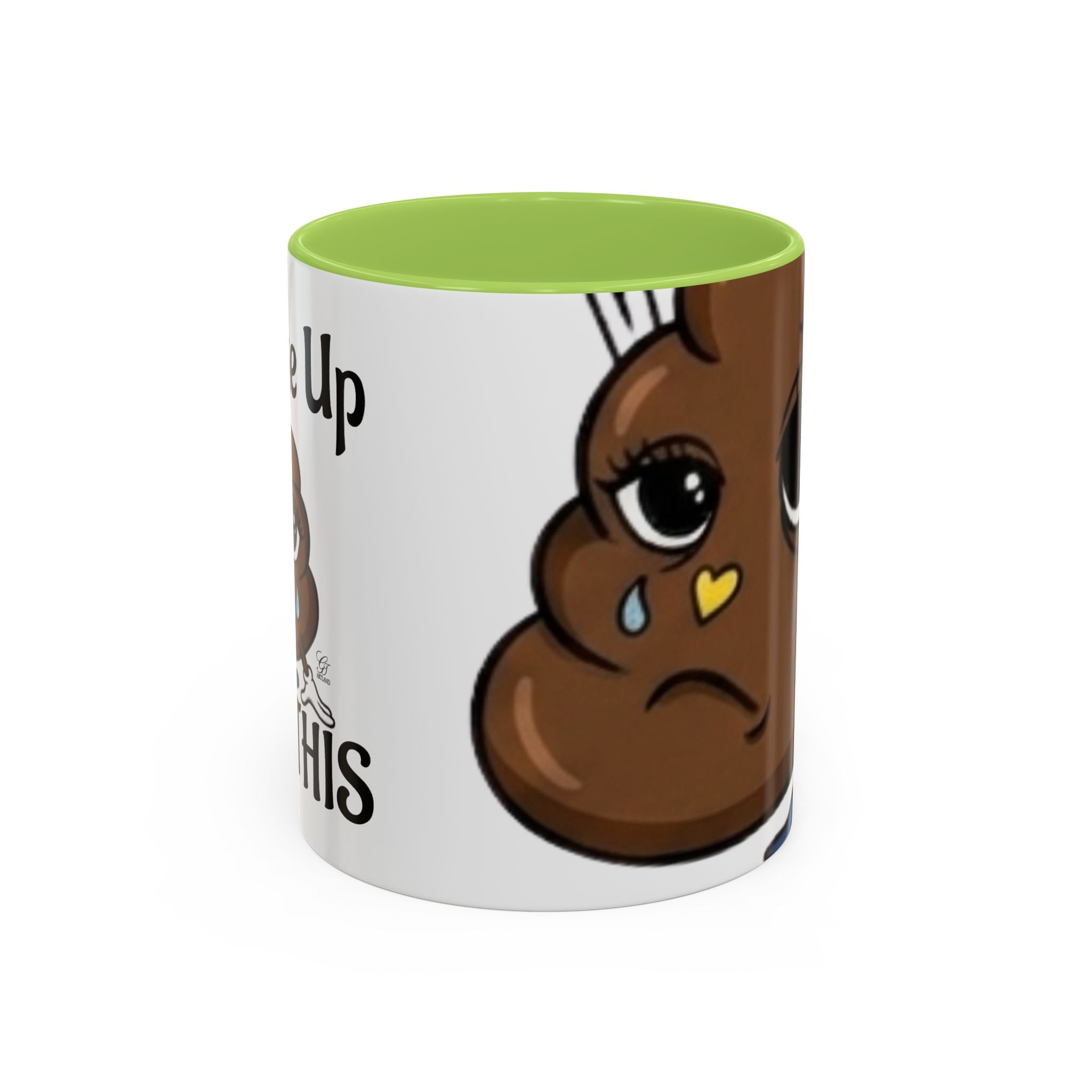 Sad Poop Emoji Coffee Mug – Funny Cute Collectors Novelty Accent Mug (11/15oz) by GT Artland