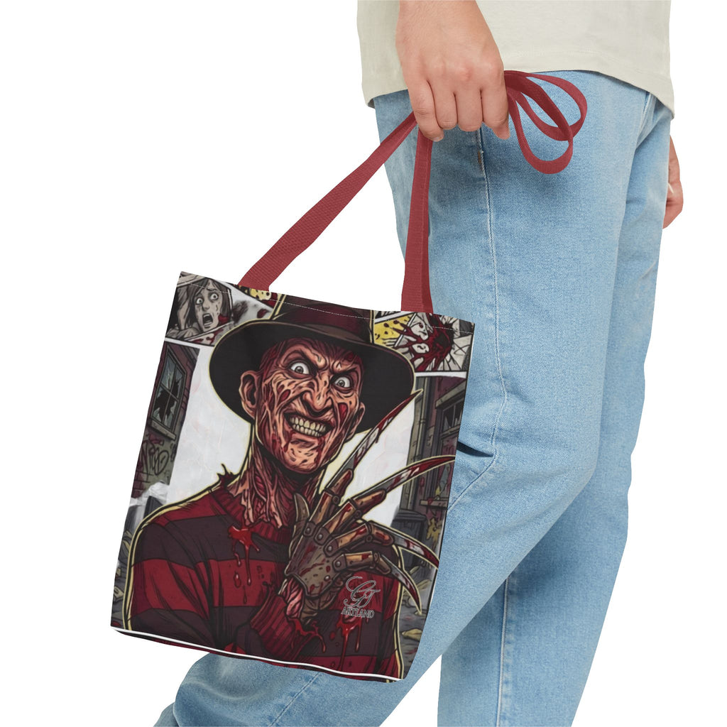 Elm Street Gangsta Horror Tote Bag by GT Artland