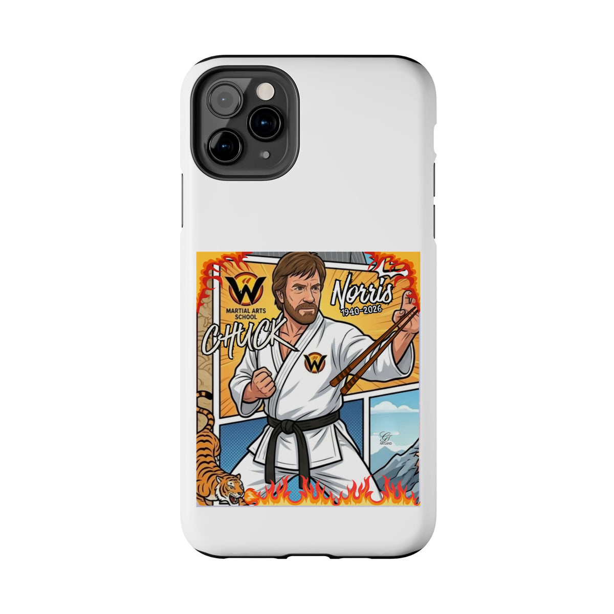 Chuck Norris Karate Tough Phone Case