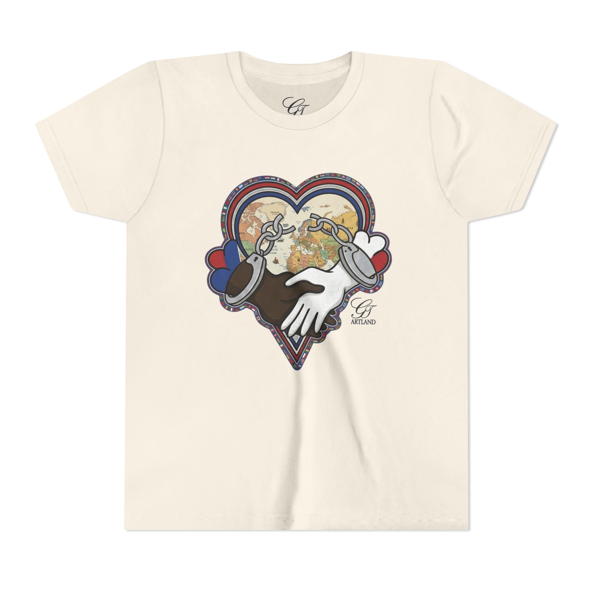 Heart Hands Graphic Tee | Youth Short Sleeve Tee by GT Artland