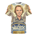 David Wilcock Cartoon Angel Tee | All-Over Print Cut & Sew Shirt by GT Artland