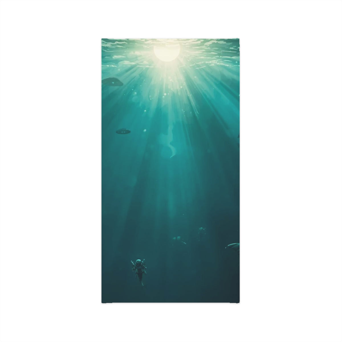Underwater Alien World  Neck Gaiter |  Sci-Fi  Face Covering