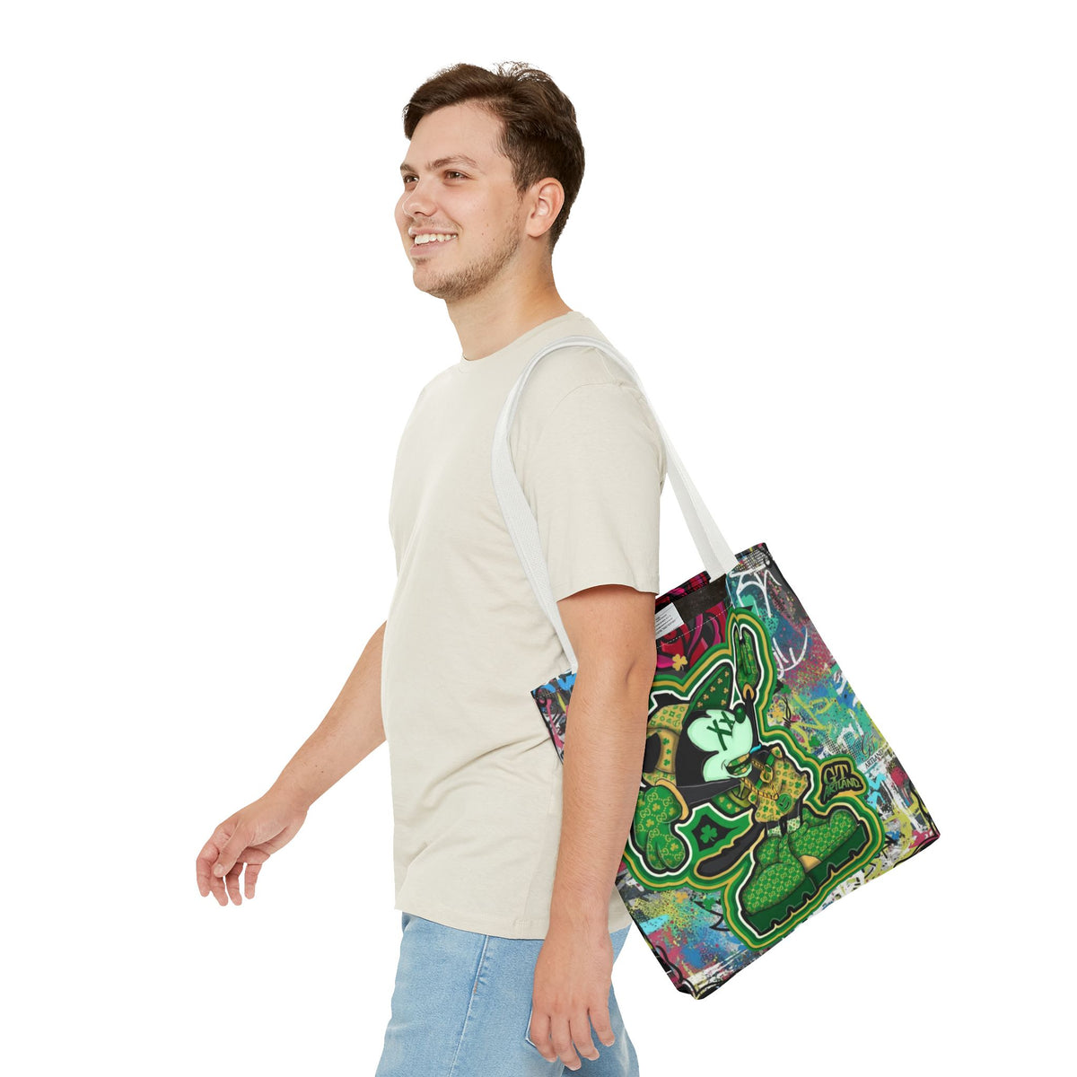 Shamrock Mouse Tote Bag