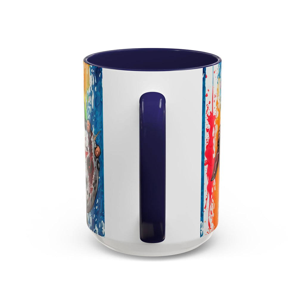 Rainbow Slasher Color Drip Designer GT Soldier Edition | Accent Coffee Mug 11oz 15oz